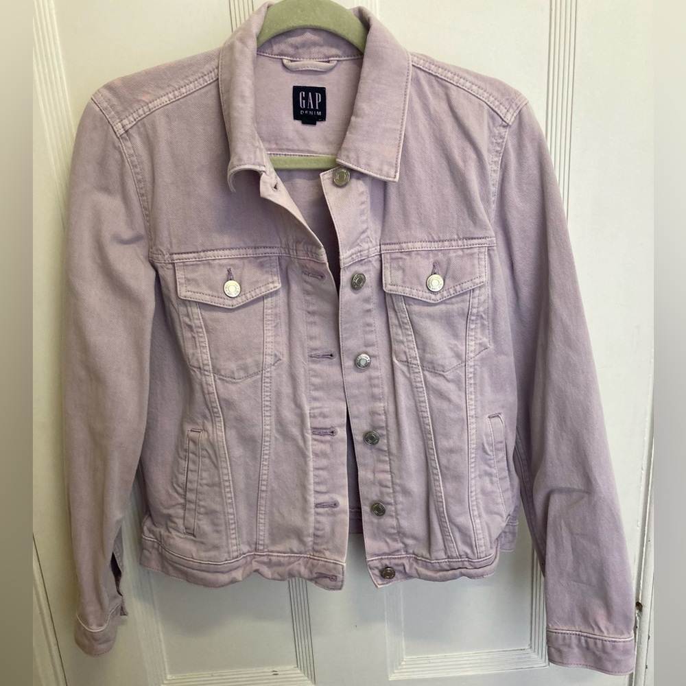 GAP Light Purple Jean Jacket